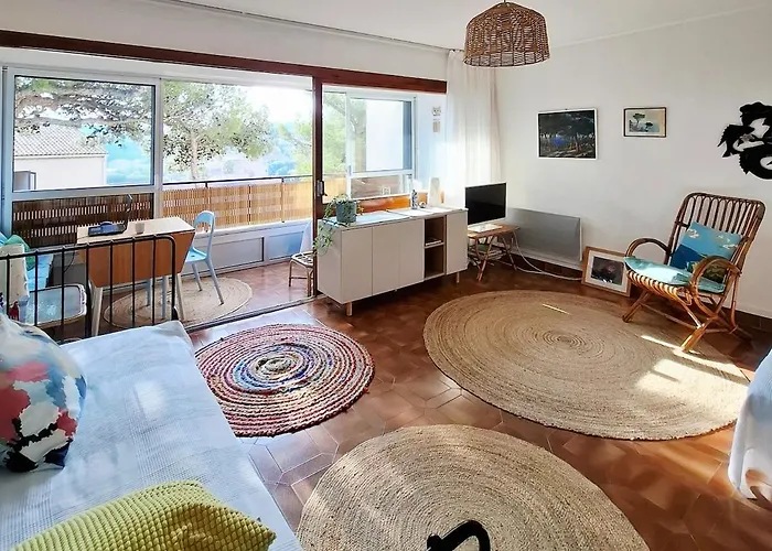 Διαμέρισμα Grand Cosy Presqu'ile De Giens Proche Almanarre *